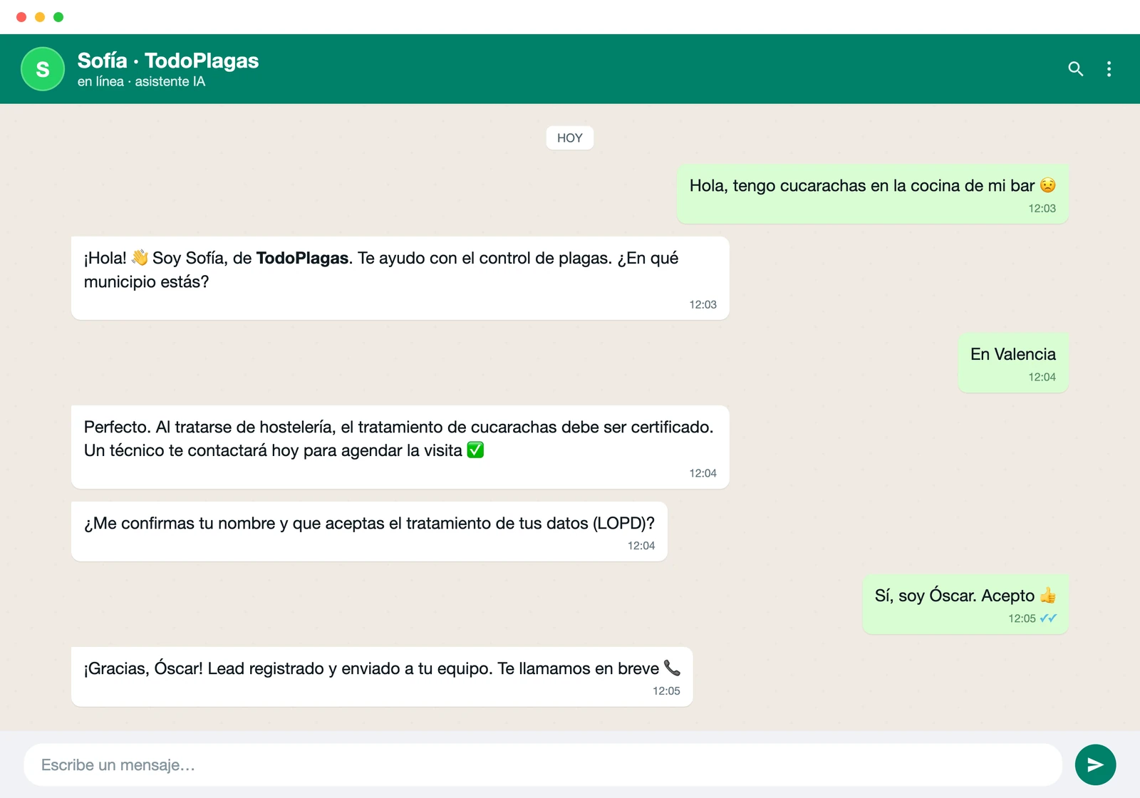 TodoPlagas AI